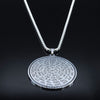 10.Third Pentacle of Jupiter - Seal of Solomon- Stainless Steel Chain Necklaces Women/Men Silver Color Jewelry colgante XH240