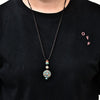 10 Types Ethnic Style Retro Small Fresh Sweater Chain Clothing Pendant Hand DIY Accessories Necklace Nepalese Copper Beads