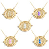 10 colores collar serie magia regalos para mujer niñas Snitch dorada tiempo Turner colgante horrocrux Sexy mujeres