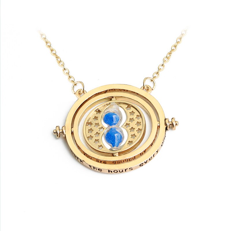 10 colores collar serie magia regalos para mujer niñas Snitch dorada tiempo Turner colgante horrocrux Sexy mujeres