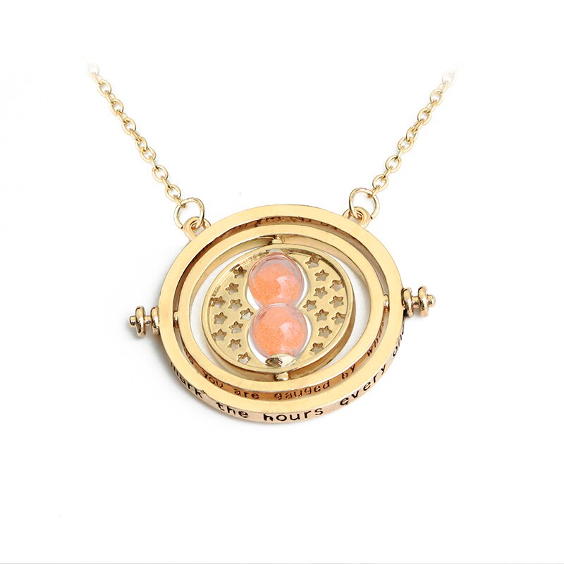 10 colores collar serie magia regalos para mujer niñas Snitch dorada tiempo Turner colgante horrocrux Sexy mujeres
