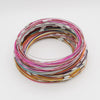 10 pcs 1mm 18inch  wire necklace collar choker circle torques jewelry neck-accessories clasp wire-collar multi-color copper