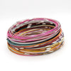 10 pcs 1mm 18inch  wire necklace collar choker circle torques jewelry neck-accessories clasp wire-collar multi-color copper