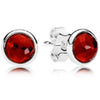 100% 100% 925 Sterling Silver Twelve Months Earring Studs Fit Original DIY Charms Timeless Elegance Zirconia Earring Studs
