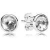100% 100% 925 Sterling Silver Twelve Months Earring Studs Fit Original DIY Charms Timeless Elegance Zirconia Earring Studs