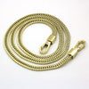 100/110/120cm Bag Metal Chain With Buckles Silver Gold Black Shoulder Bag Straps Purse Handbag Handles Bag Parts Accessories