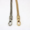 100/110/120cm Bag Metal Chain With Buckles Silver Gold Black Shoulder Bag Straps Purse Handbag Handles Bag Parts Accessories
