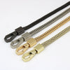100/110/120cm Bag Metal Chain With Buckles Silver Gold Black Shoulder Bag Straps Purse Handbag Handles Bag Parts Accessories