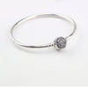 100% 925 Sterling Silver Basic Chain Heart Round Snake Clasp Bracelets Fit Charms Beads & Pendants For Women BB030