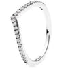 100% 925 Sterling Silver Blushing Romance Puzzle Ring charm Sparkling Droplets Ring Fit DIY Original Jewelry
