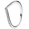 100% 925 Sterling Silver Blushing Romance Puzzle Ring charm Sparkling Droplets Ring Fit DIY Original Jewelry