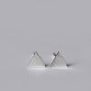 100% 925 Sterling Silver Earrings For Women Simple Geometric Heart Triangle Square Round Star Stud Earrings Fine Jewelry YE46
