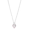 100% 925 Sterling Silver LOCK YOUR PROMISE NECKLACE Fit Charm Original HEARTS OF COLLIER NECKLACE Diy Woman gift