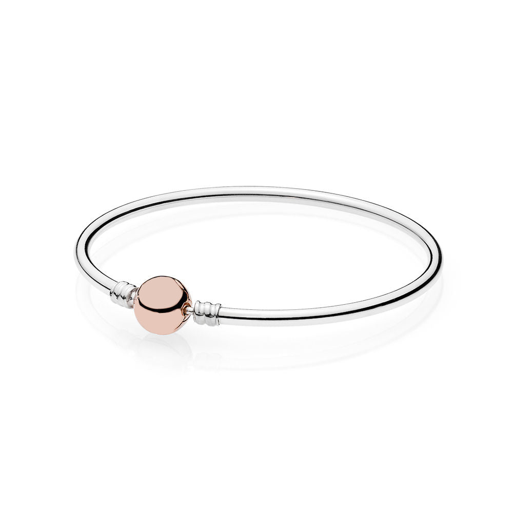 100% 925 Sterling Silver Original Charm Classic Bangles \ Original Bracelet Collocation DIY Original Charm Bead Jewelry