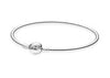 100% 925 Sterling Silver Original Charm Classic Bangles \ Original Bracelet Collocation DIY Original Charm Bead Jewelry
