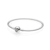 100% 925 Sterling Silver Original Charm Classic Bangles \ Original Bracelet Collocation DIY Original Charm Bead Jewelry