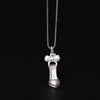 100% 925 Sterling Silver Pendant Necklace Women Original Elegant High Heels Shoes Pendants Long Chain Necklace Jewelry YN44