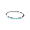100% 925 Sterling Silver Radiant Hearts Of Enamel Clear CZ fit DIY Original Charm Bracelets Women Jewelry Gift