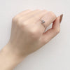 100% 925 Sterling Silver Ring 925 For Women Fashion Personality Do The Old Lotus Silver 925 Jewelry Opening Rings Female