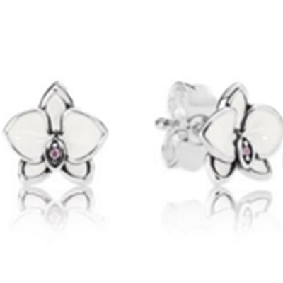 100% 925 Sterling Silver Vintage Allure Hanging Earrings Fit Original DIY Charms Entwined Earring Hoops Girl gifts