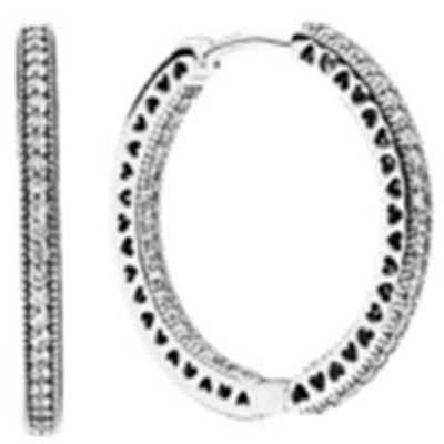 100% 925 Sterling Silver Vintage Allure Hanging Earrings Fit Original DIY Charms Entwined Earring Hoops Girl gifts