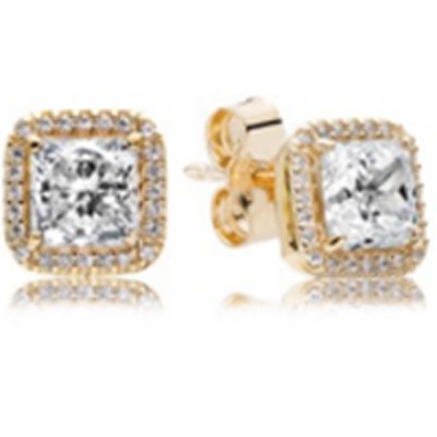 100% 925 Sterling Silver Vintage Allure Hanging Earrings Fit Original DIY Charms Entwined Earring Hoops Girl gifts