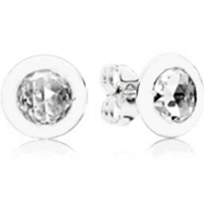 100% 925 Sterling Silver Vintage Elegance Earring Studs Fit Original DIY Charms Starshine Earring Studs Jewellery