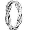 100% 925 Sterling Silver Wish Bone Ring Stack Ring charm Timeless Elegance Ring Fit DIY Original Jewelry