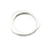 100% 925 Sterling Silver heart silver ring for Women DIY Fine Jewelry SR162