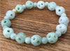 100% A Grade Natural Jade Lucky Hollow Ball Beads Link Bangle Bracelet