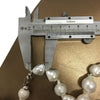 100% NATURE FRESHWATER Baroque PEARL NECKLACE-big pearl NECKLACE