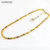 100% Natural Tea dragon agate tasbin Prayer Islamic Muslim tasbih Allah Rosary Pattern golden agate 99 beads 6-10mm necklace