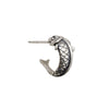 100% Pure 925 Sterling Silver Carp Earrings Fashion Punk Jewelry Star Stud Earring For Men And Women Gift 1202