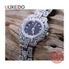 100% Pure 925 Sterling Silver Watch Men Fashion Hand Chain For Women Thai Silver Jewelry Charm Bracelet Homme 1518