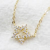 100% S925 Sterling Silver Fine Zircon Star Necklace Hollow Star Pendant Choker for Woman