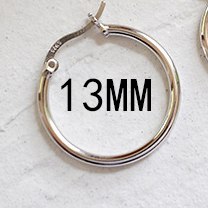 100% S925 Sterling Silver Simple Personality Geometric Hollow Earrings