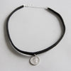 100% S925 Vintage Silver Capita Round Coin Choker Necklace Collares Bijoux For Women Jewelry
