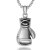 100% Stainless Steel Titanium Steel Boxing Glove Pendant Personality Punk Retro Glove Pendant Necklace