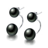 100% genuine pearl earrings 925 sterling silver stud earrings for women fashion stud earringl