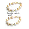 100% real pearl bracelet for women natural baroque pearl bracelet jewelry girl daughter birthd gift 10-11mm big