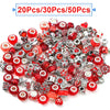 1000 Style Mixed Random Delivery Red Beads Charms Fit Original Brand Bracelets Necklace For Women Couples Jewelry Making