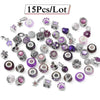 1000 Styles  Random Shipments Purple Beads Pendant DIY Charm Necklaces Bracelets For Women Jewelry Making 100Pcs/50Pcs