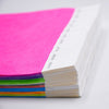 100PCS Tear-Resistant Waterproof DuPont Tyvek Paper Wrist Strap Party Bracelet Multicolored Event Ticket Wristbands