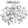 100Pcs/20Pcs/5Pcs Special Offer Silver Color Beads Pendant DIY Charm Bracelets Necklaces For Women Men Jewelry Making