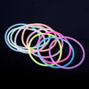 10PCS/20 PCS Night Luminous Bracelets Wristband Gummy Silicone DIY Rubber Hairbands