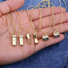 10PCS, Hip Hop Gold Color 3D Coffee Drink Bottle Cup Pendants Necklace For Women Men Charms Jewelry