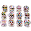 10pcs  18MM Glass Snap Buttons Mixed Colors Glass Cabochon Life Tree Snaps Button Fit DIY Snap Bracelet Jewelry Print Buttons