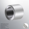 10pcs/lot  8mm X 10mm Cylinder Stainless Steel Charms Beads Jewelry  Supplies