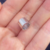 10pcs/lot  8mm X 10mm Cylinder Stainless Steel Charms Beads Jewelry  Supplies