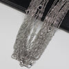 10pcs/lot Silver Plated / Gold Color 2mm Water Wave Necklace Chains for Women 16" 18" 20" 24"  Jewelry Chains